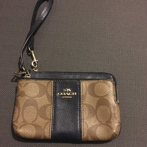 Lightly Used Coach Wristlet